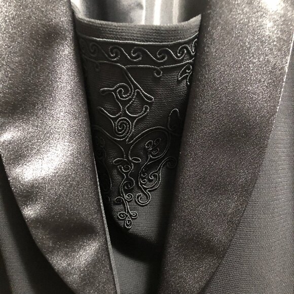 Black Blazer/Skirt Set Women's Size 14 Studio 1 - Picture 3 of 16